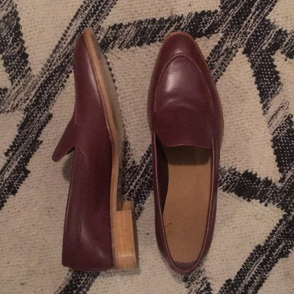 Everlane Modern Loafer in Burgundy